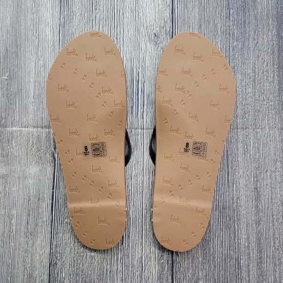 Beek NWT Seabird Leather Thong Sandals Black - Picture 7 of 15